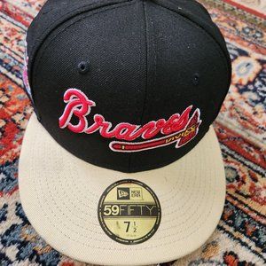 New Era Atlanta Braves 59FIFTY Fitted Hat Cap  7 1/2 - All Star Game 2000